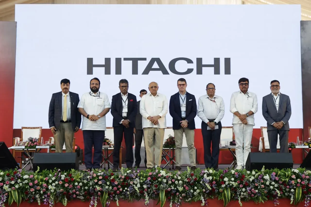 CM Bhupendra Patel Lauds Hitachi's ₹2,000 Cr Plant Bhoomi Pujan in Gujarat