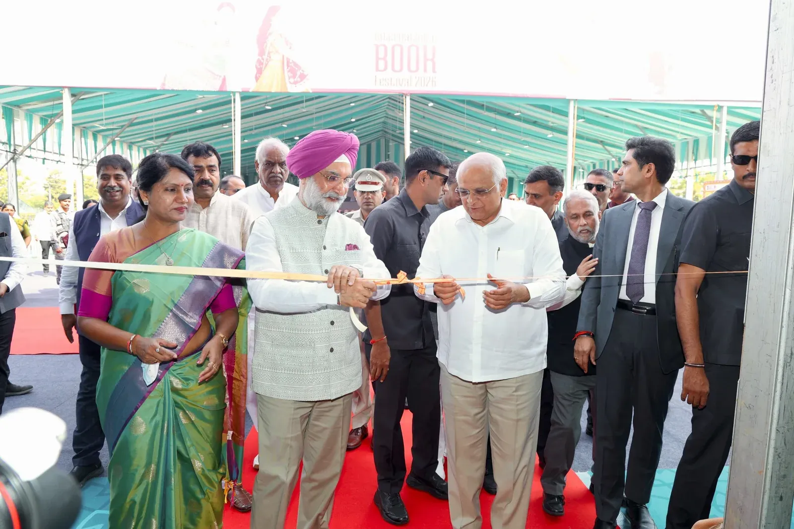 CM Bhupendra Patel Launches Ahmedabad International Book Festival 2026