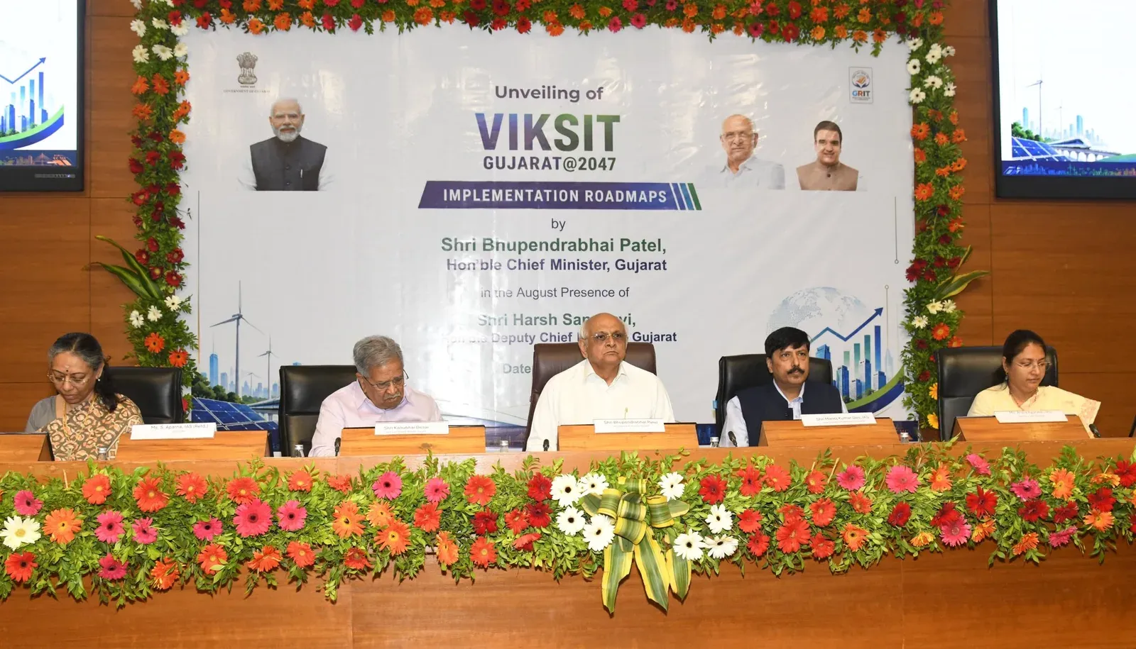 CM Bhupendra Patel Launches Viksit Gujarat 2047 Roadmap