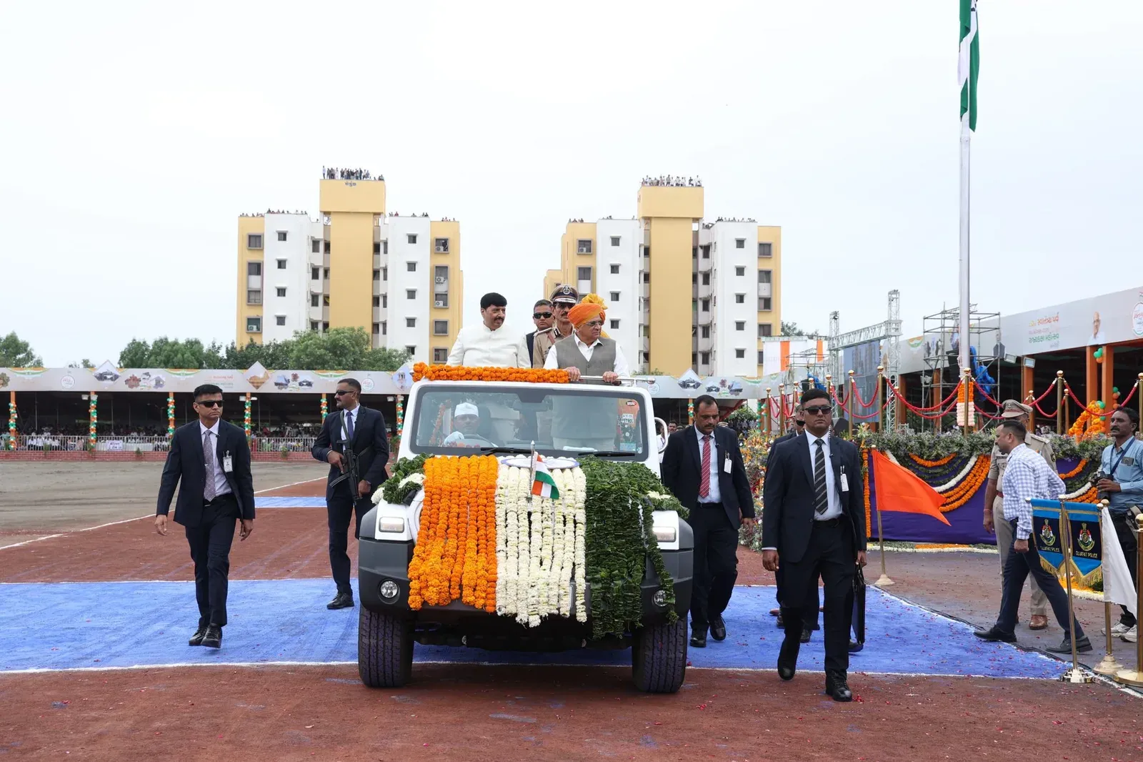 CM Bhupendra Patel Leads Gujarat's Independence Day Celebrations in Amreli