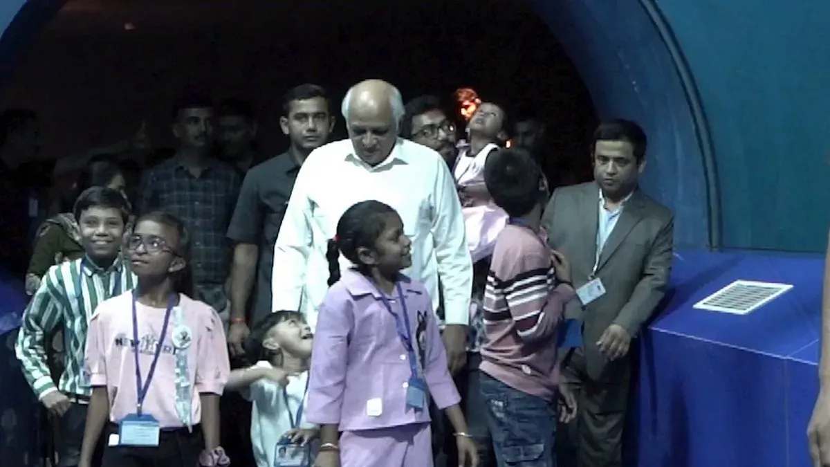 CM Bhupendra Patel Meets Children Who Heard First Words via Cochlear Implants