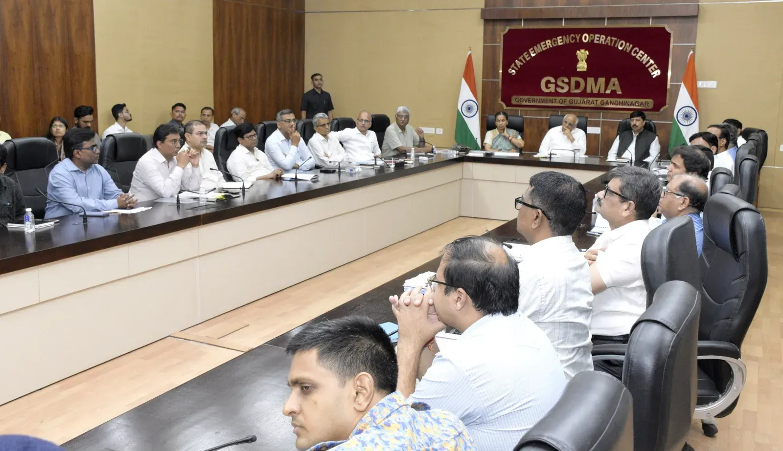 CM Bhupendra Patel Reviews Gujarat Flood Crisis, 40,500 Evacuated