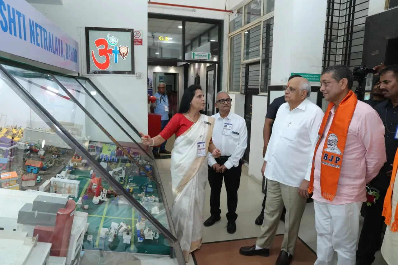 CM Bhupendra Patel Visits Dahod Eye Hospital, Hails Health Schemes