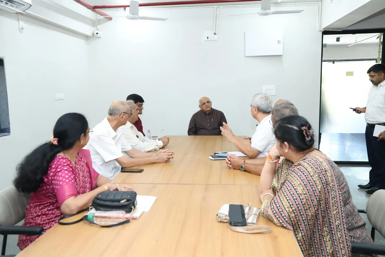 CM Bhupendra Patel Visits Deendayal Library in Ahmedabad