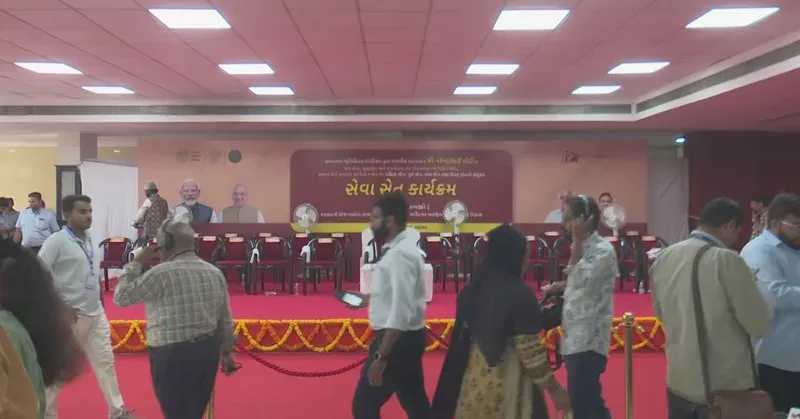 CM Bhupendrabhai Patel chairs Seva Setu camp across four AMC zones
