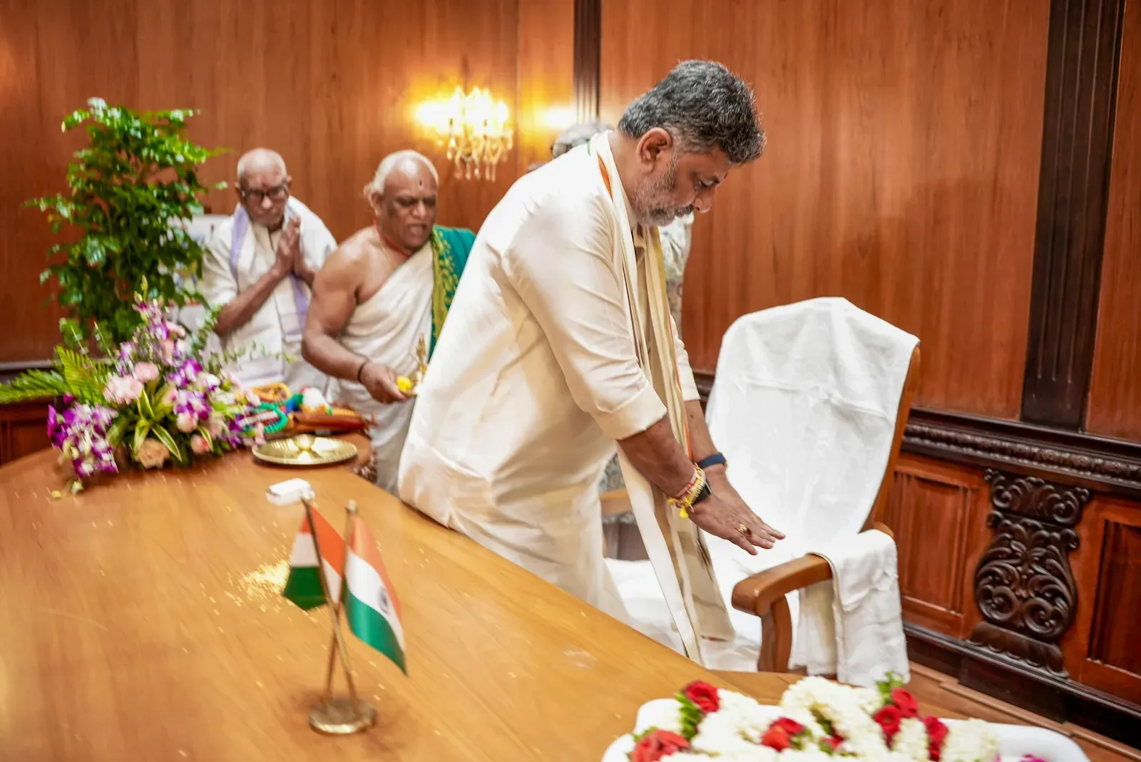DK Shivakumar takes Karnataka CM oath: ‘Chair belongs to people’