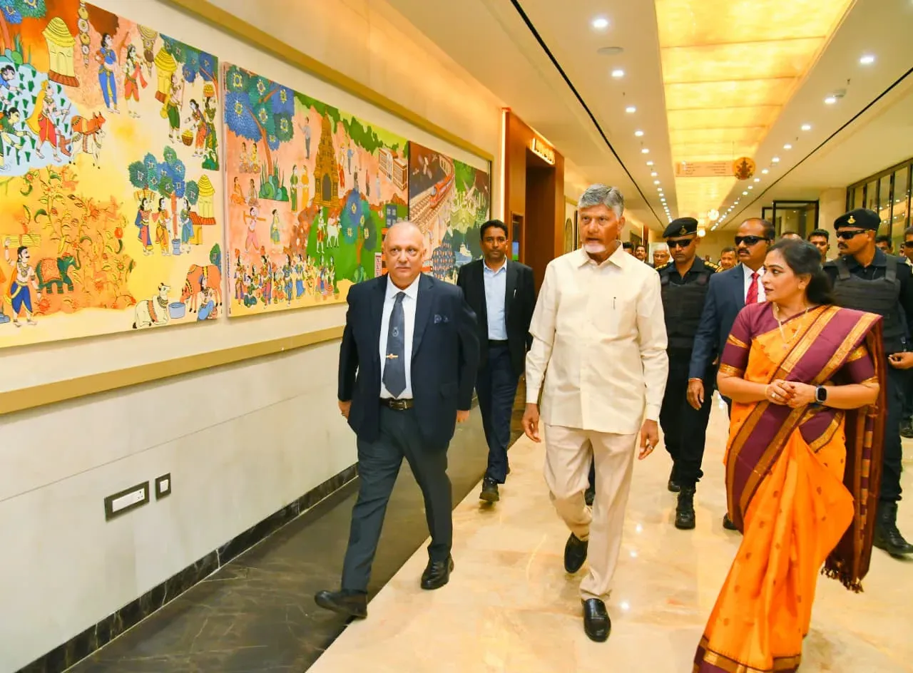 CM Chandrababu Attends Future Policing Conference in Vijayawada