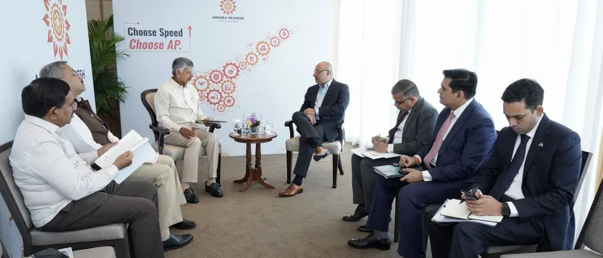 CM Chandrababu meets Google Cloud APAC head in Singapore