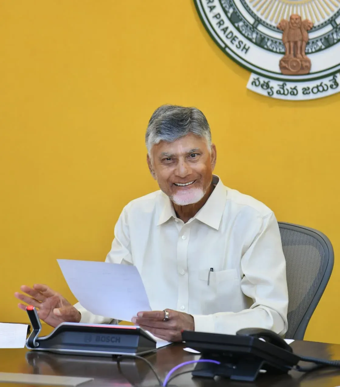 CM Chandrababu Naidu Unveils Yogandhra 2026 Theme Song