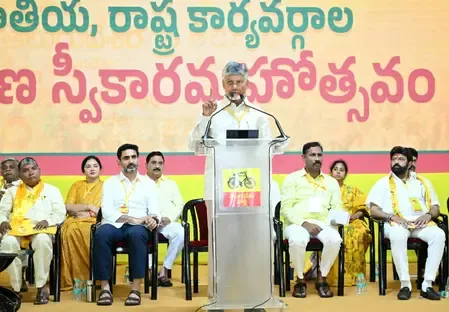 Chandrababu Naidu pushes TDP to boost vote share, eyes landslide in local body polls