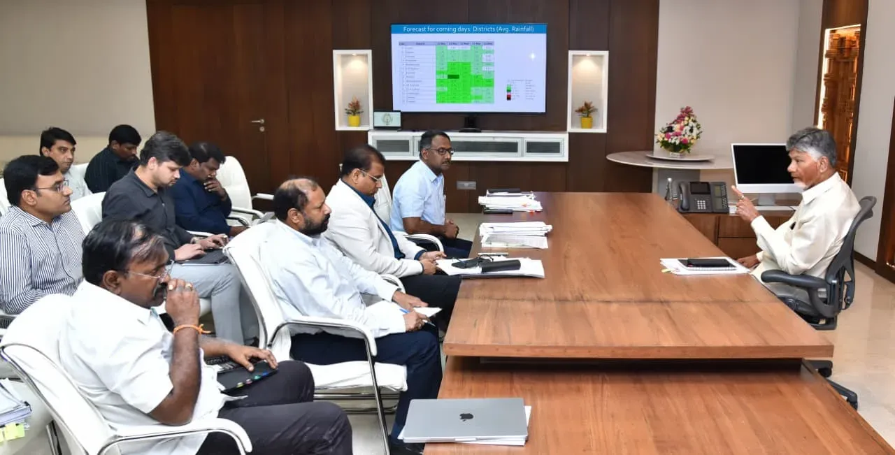 CM Chandrababu Reviews AP Heat Wave Preparedness