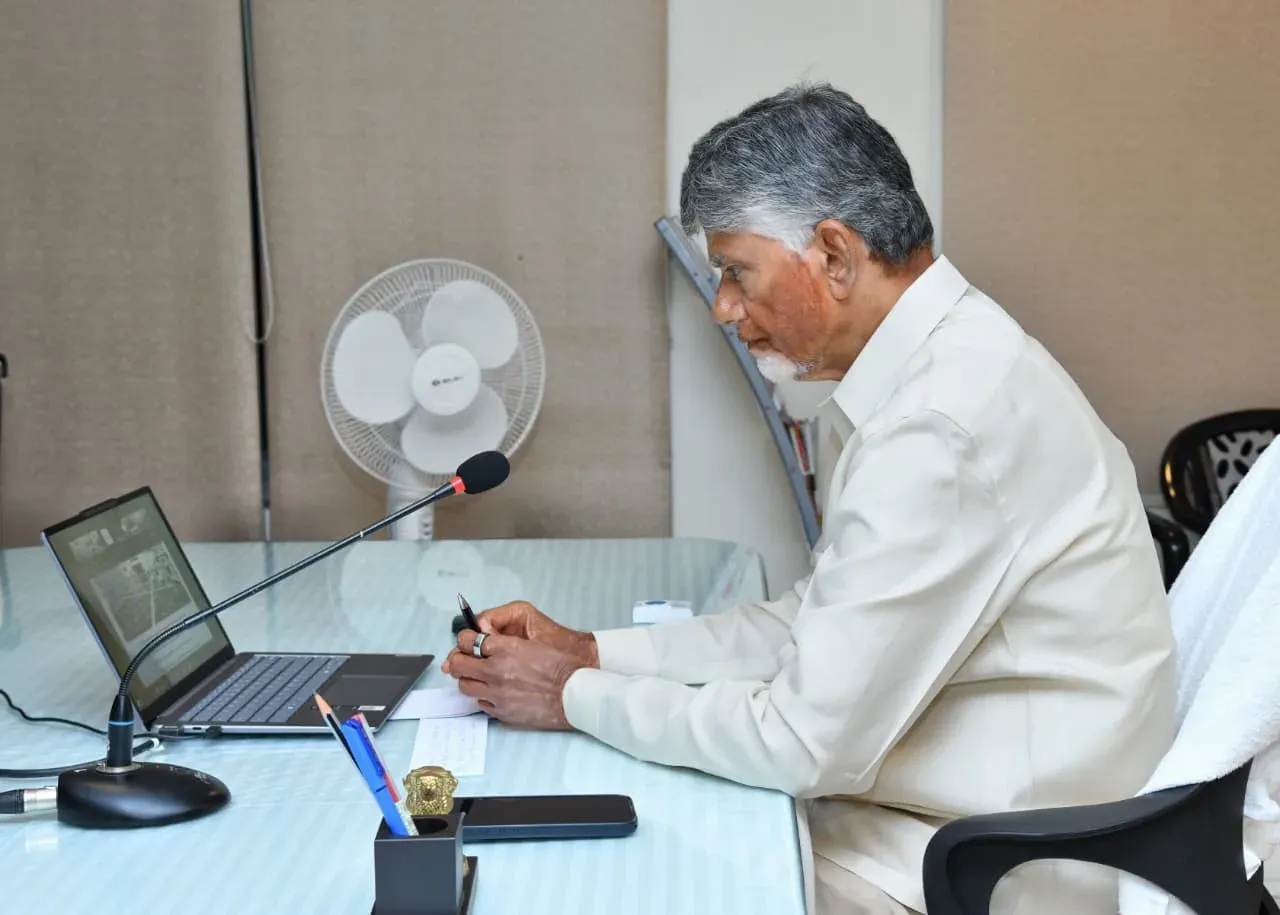 CM Chandrababu Reviews Bhogapuram Airport Inauguration Prep