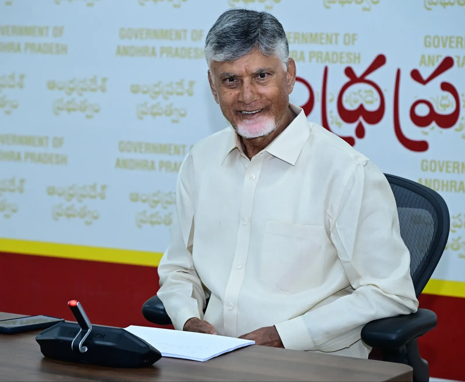 CM Chandrababu Reviews Water Resources, Orders State Water Plan