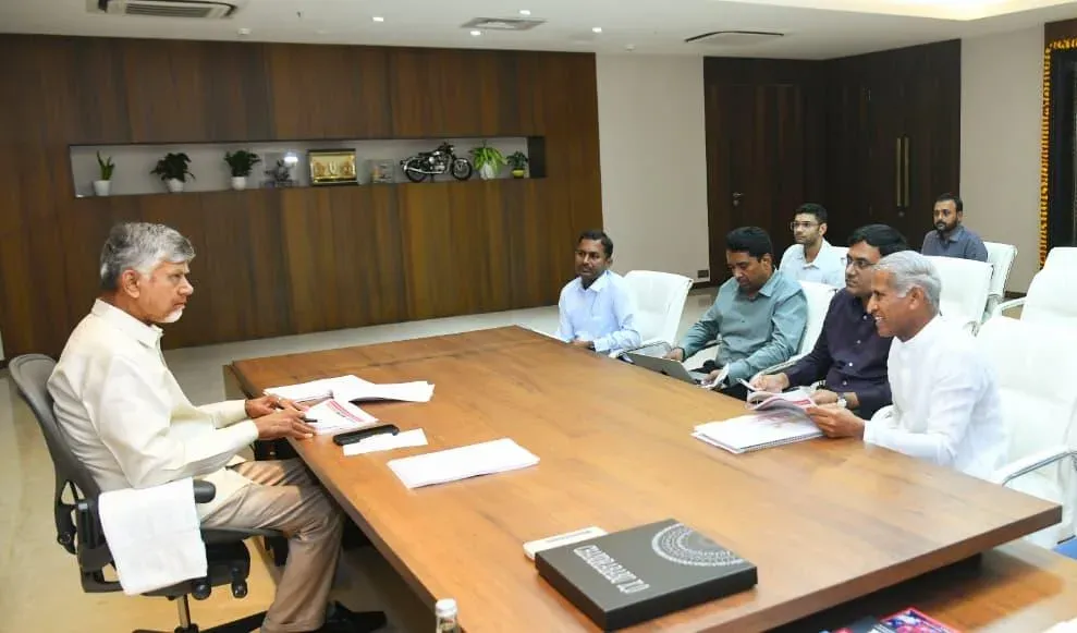 CM Chandrababu Reviews Yogandhra Prep Ahead of June 21 Event