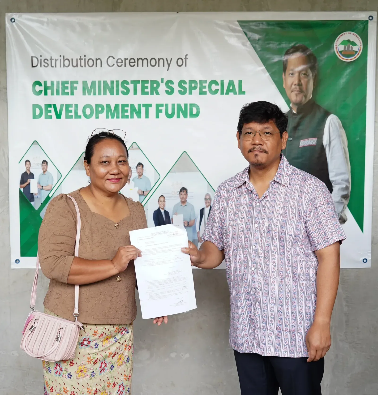 CM Conrad Sangma Distributes CMSDF Sanctions in Garo Hills