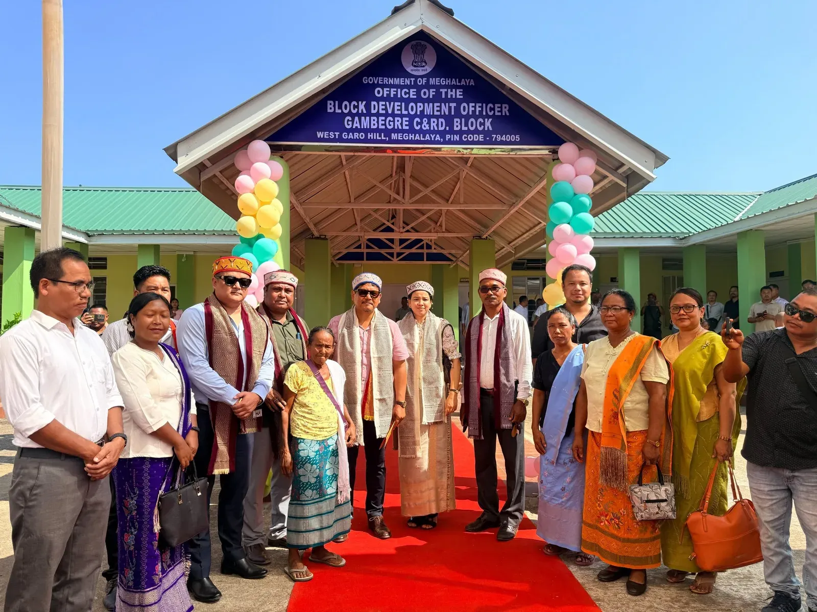 CM Conrad Sangma Inaugurates Gambegre Block Development Complex