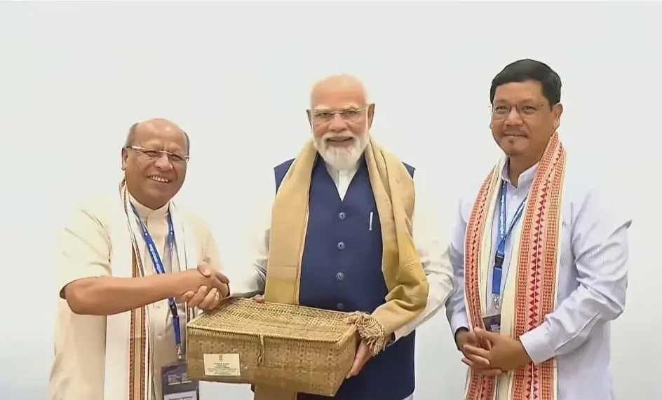 CM Conrad Sangma Meets PM Modi to Mark NDA's 12 Years