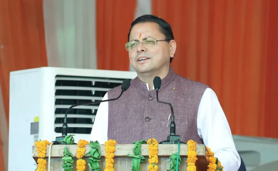 CM Dhami: 80% Subsidy on Apple, Kiwi for Uttarakhand Farmers