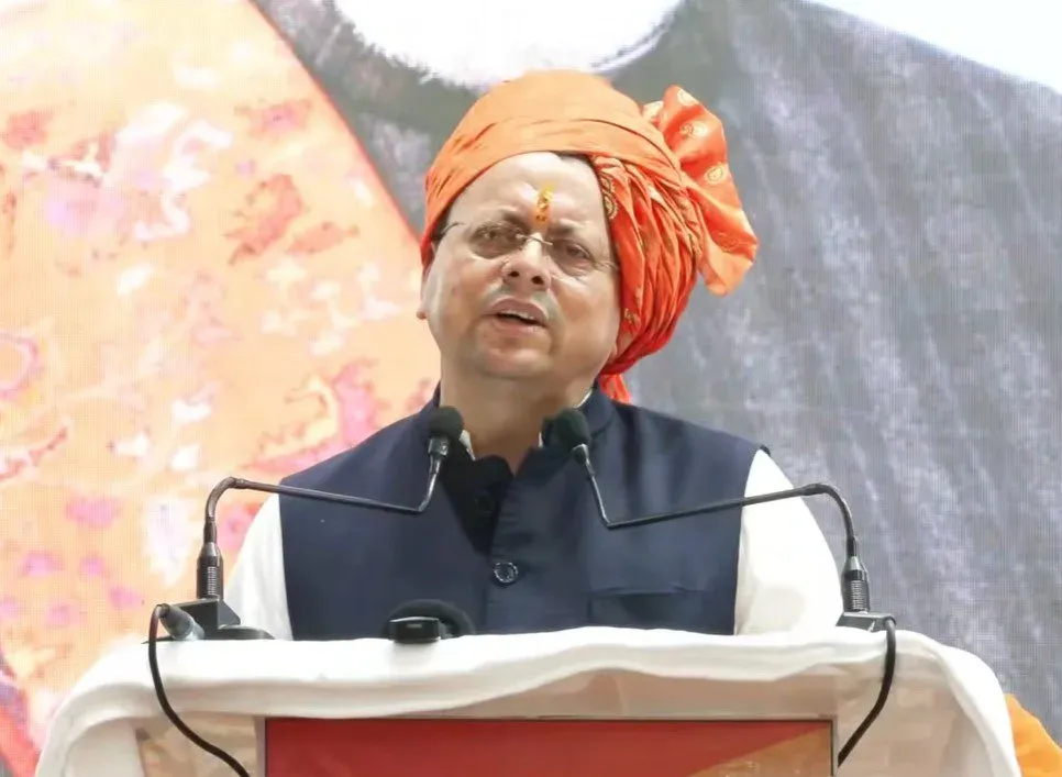 CM Dhami Accuses Congress of Treating Youth as Mere Vote Bank