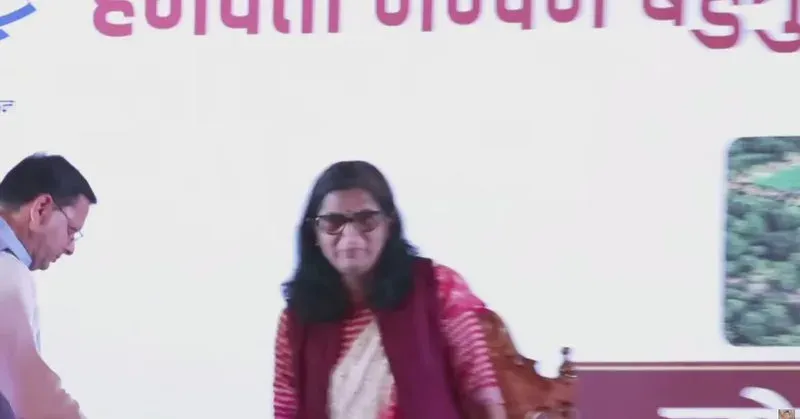 CM Dhami at HNB Medical University inauguration in Dehradun