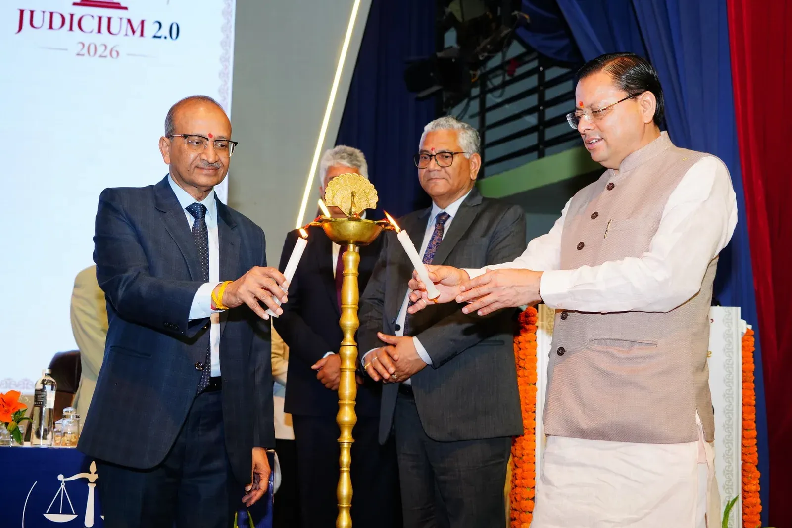 CM Dhami at Judicium 2.0: Inclusive Justice a Top Priority