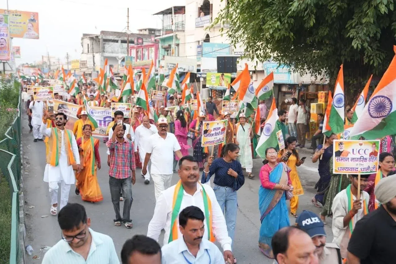 CM Dhami cites public turnout as proof of double-engine govt support
