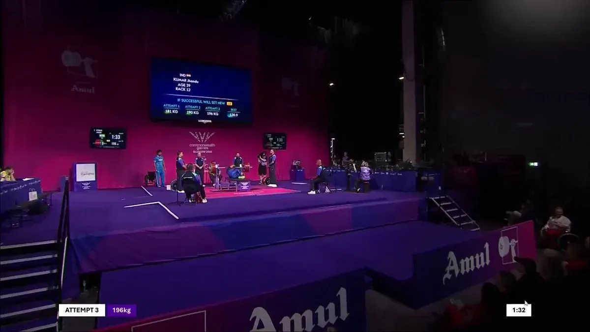 CM Dhami Congratulates Jhandu Kumar on CWG 2026 Para Powerlifting Bronze