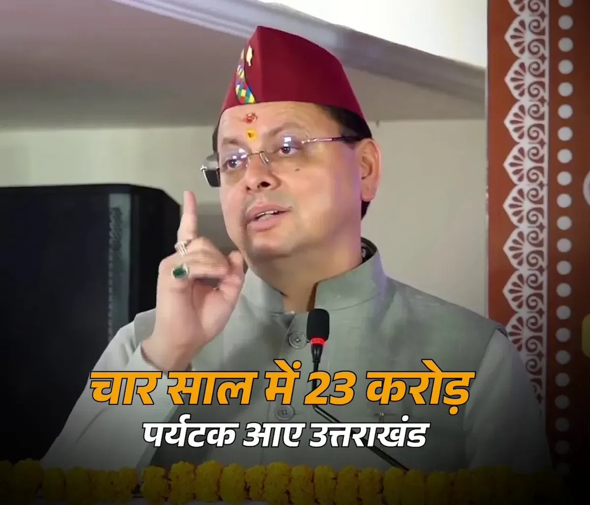 CM Dhami Credits PM Modi for Uttarakhand Tourism Surge