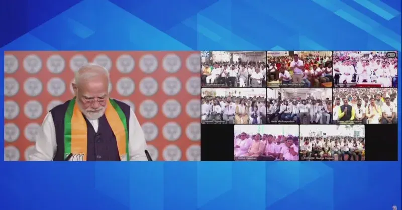 CM Dhami Flags PM Modi's Live Interaction with Seva Yatris