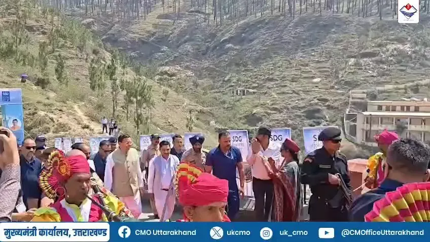 CM Dhami Honours SDG Achievers at Almora Awards 2025