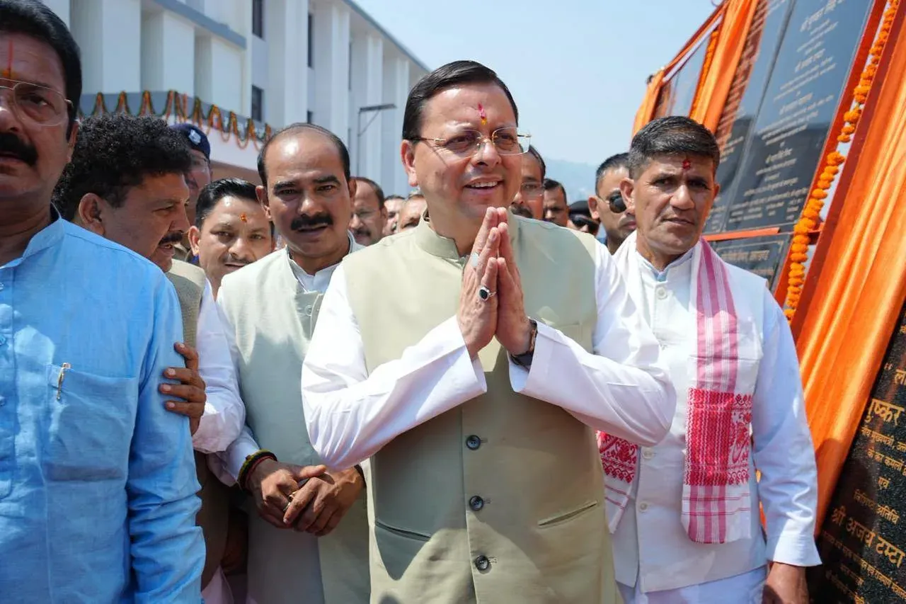 CM Dhami inaugurates 26 projects worth ₹138 crore in Almora