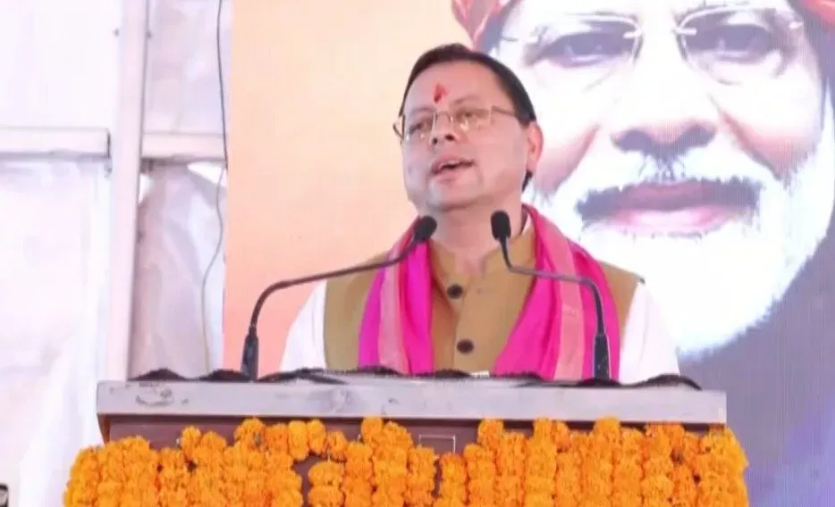 CM Dhami inaugurates ₹7 crore gaushala in Khatima