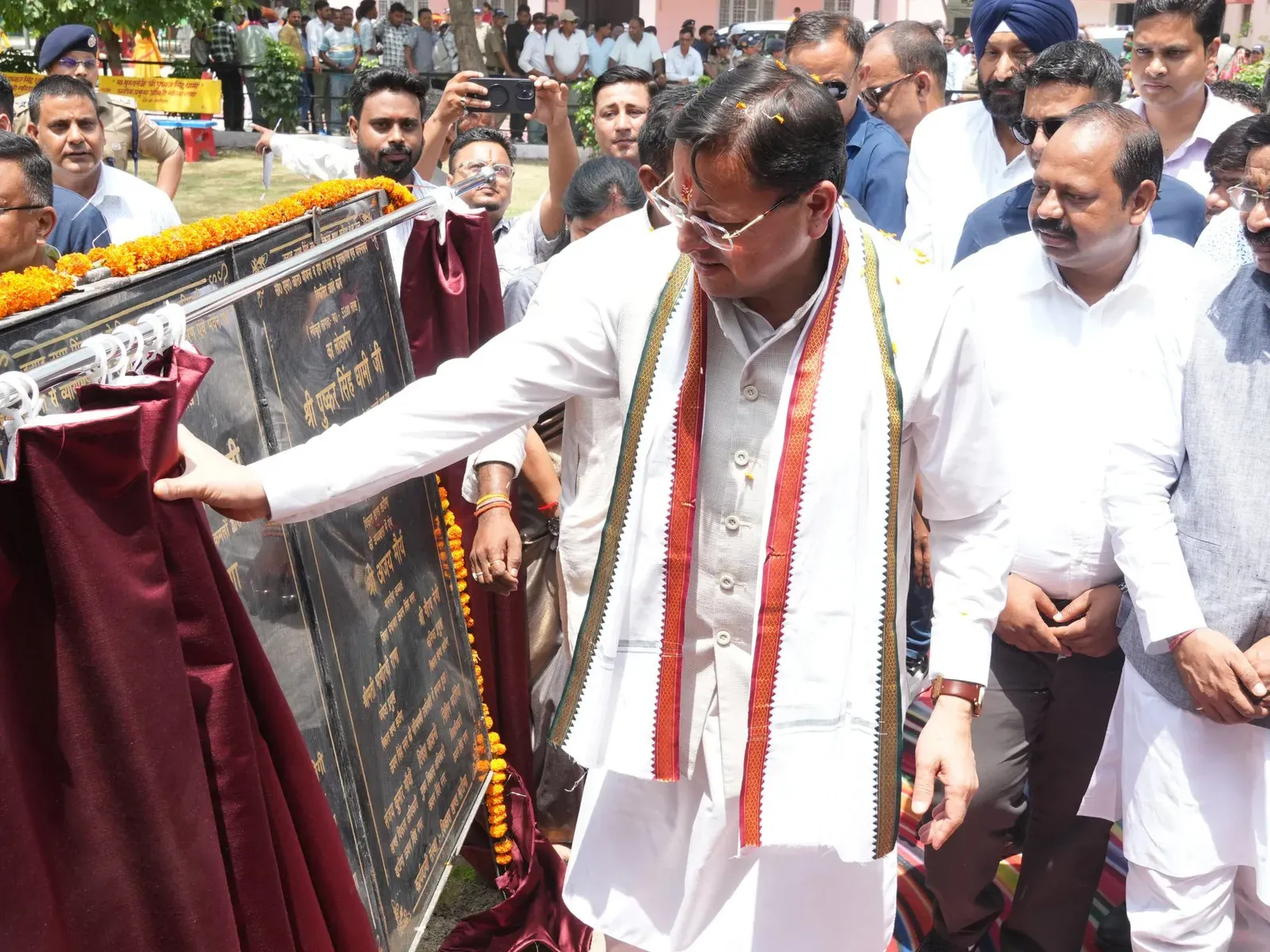 CM Dhami Inaugurates ₹89 Lakh Projects in Khatima