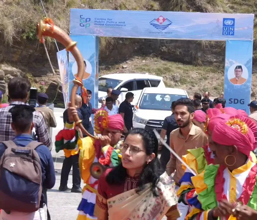 CM Dhami Inaugurates Schemes in Almora, Attends Tehri Festival