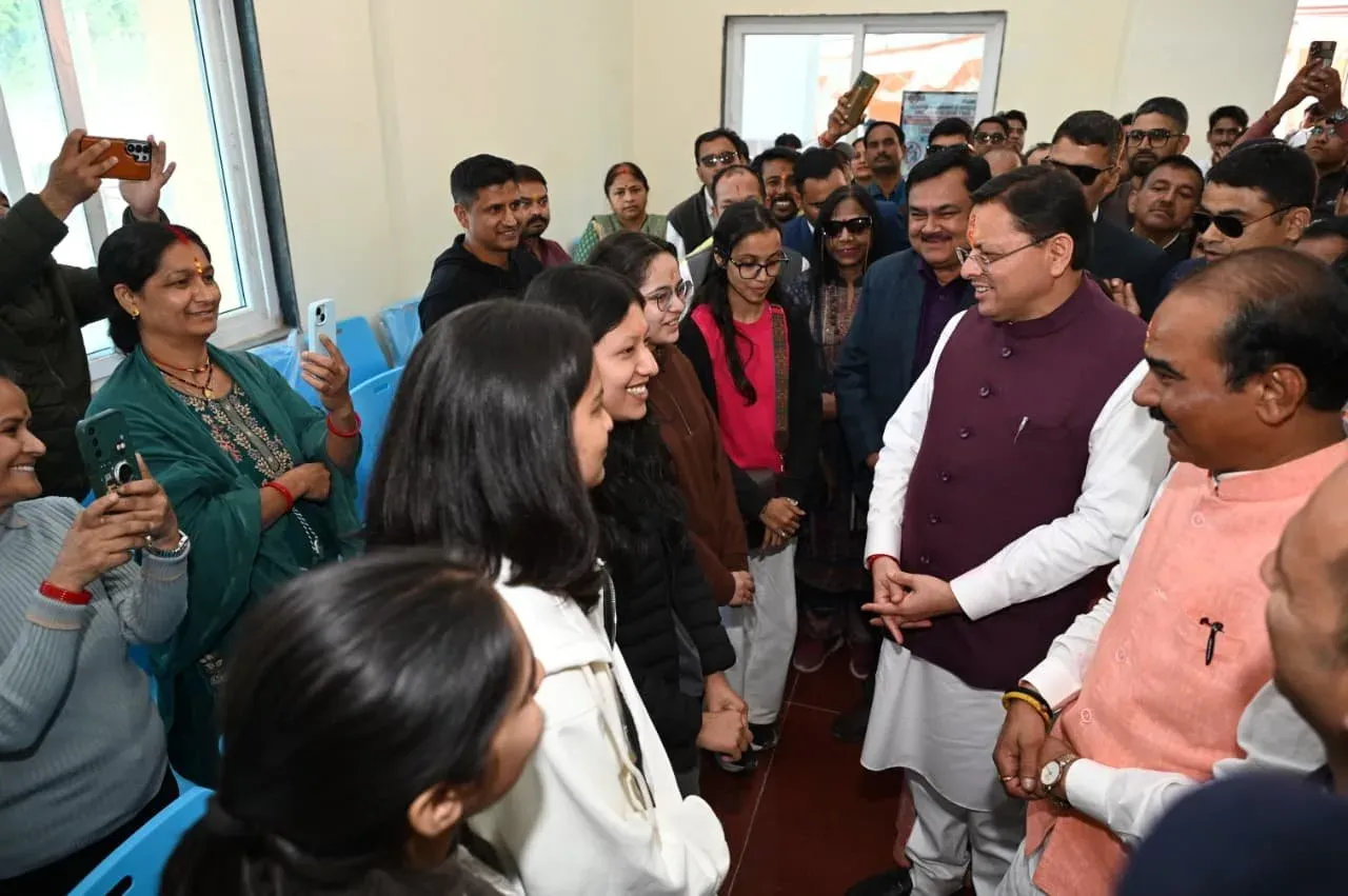 CM Dhami Inspects Pithoragarh Medical College, 50 MBBS Seats Live