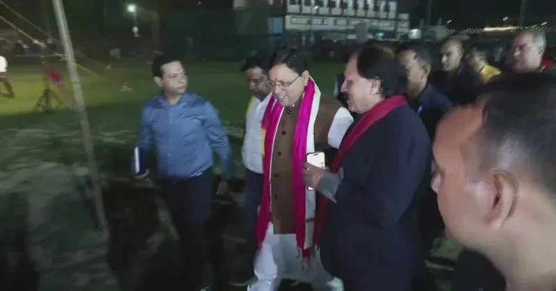 CM Dhami joins Dehradun's Dussehra Mela at Lakshman Chowk