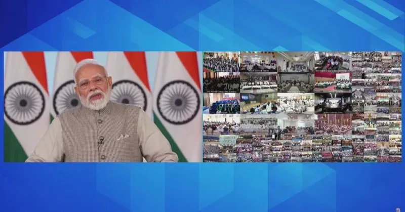 CM Dhami Joins PM Modi's Anti-Drug Youth Campaign Launch
