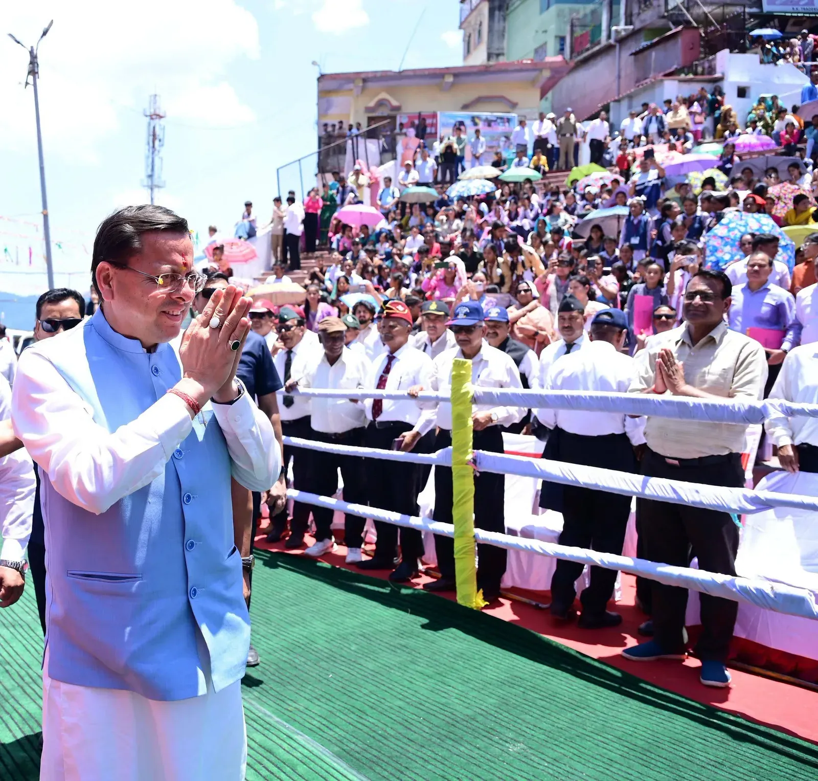 CM Dhami Launches 19 Projects Worth ₹110 Cr in Pauri Garhwal