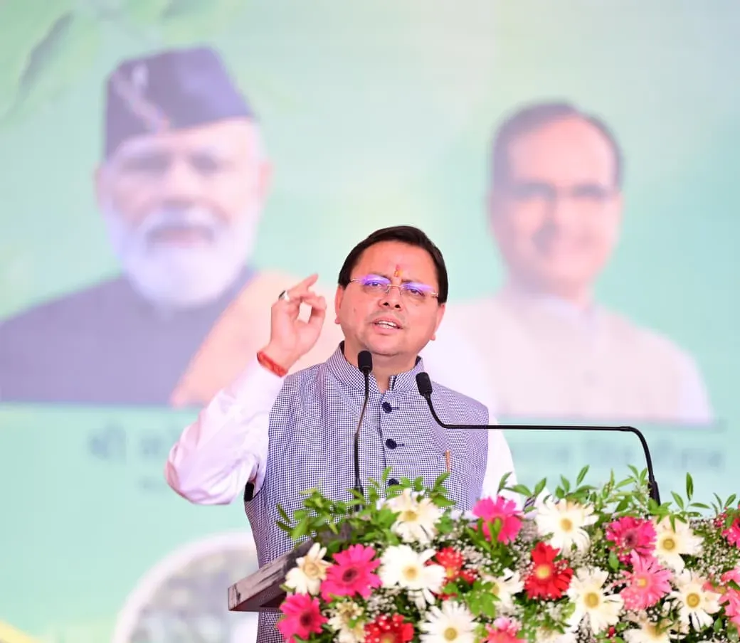 CM Dhami launches Khet Bachao Abhiyan in Almora