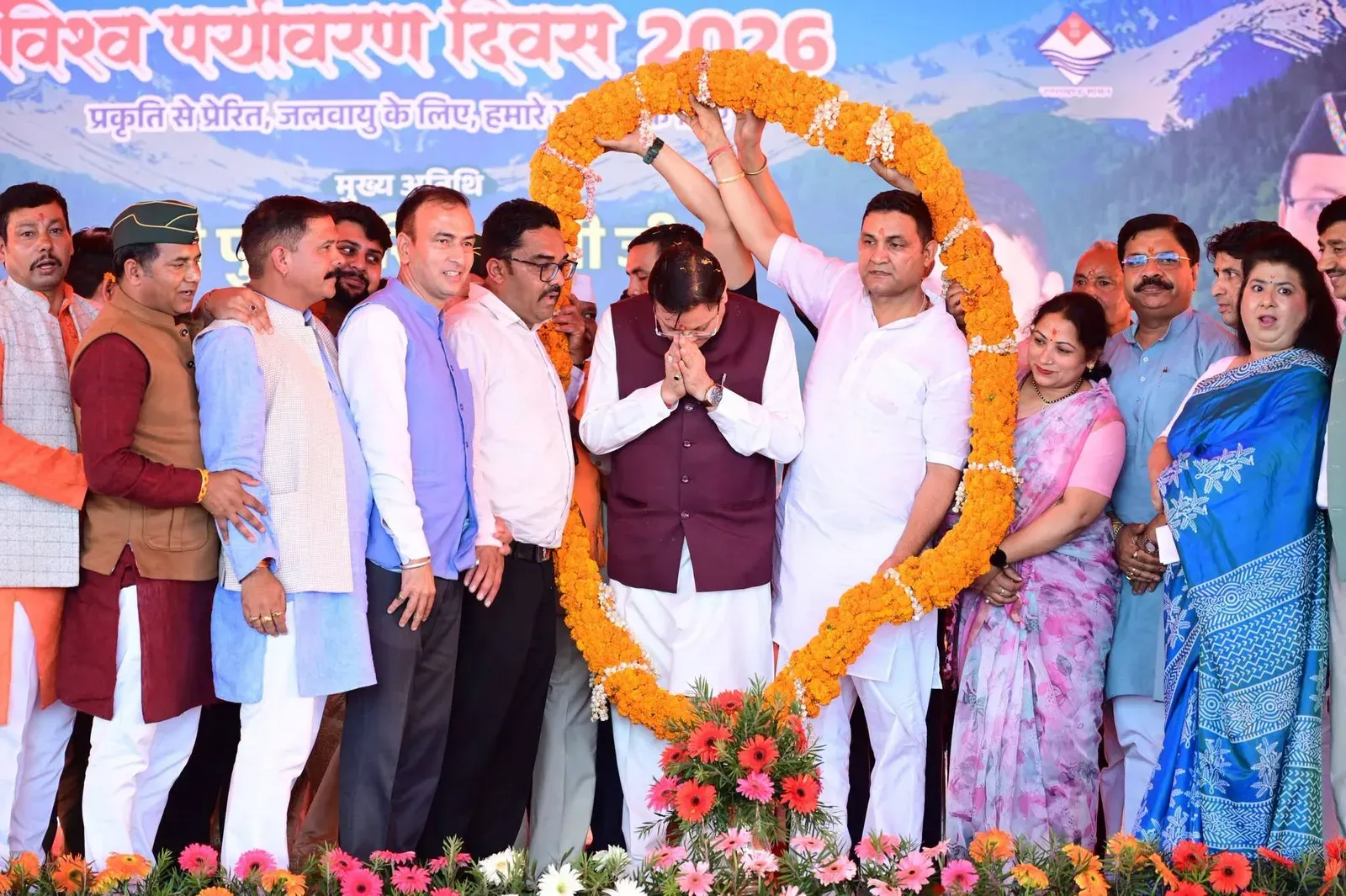 CM Dhami Launches Rs 96 Crore Projects in Nainital on World Environment Day