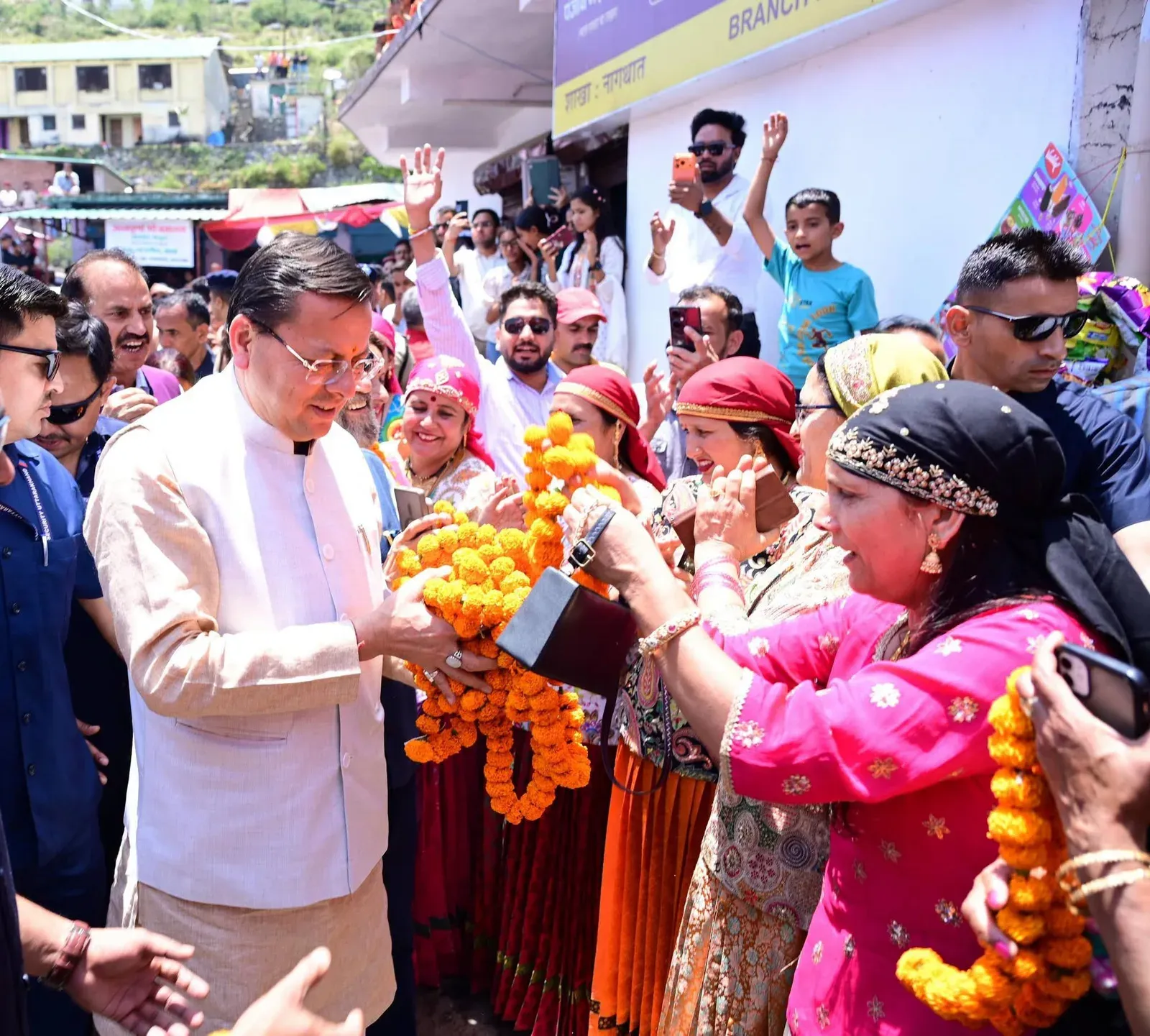 CM Dhami Makes Development Pledges at Jaunsar Bawar Festival