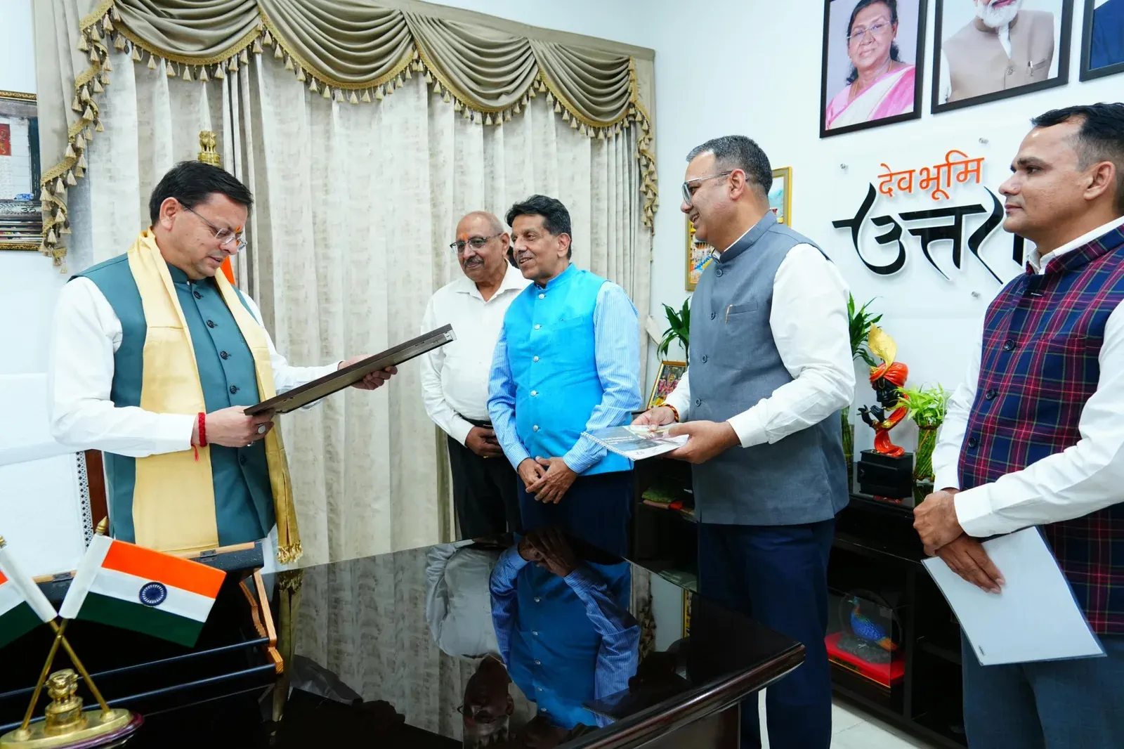 CM Dhami meets EEPC chief, eyes more investment in Uttarakhand