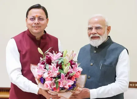 सीएम धामी ने प्रधानमंत्री मोदी से की मुलाकात, उत्तराखंड आने का दिया निमंत्रण