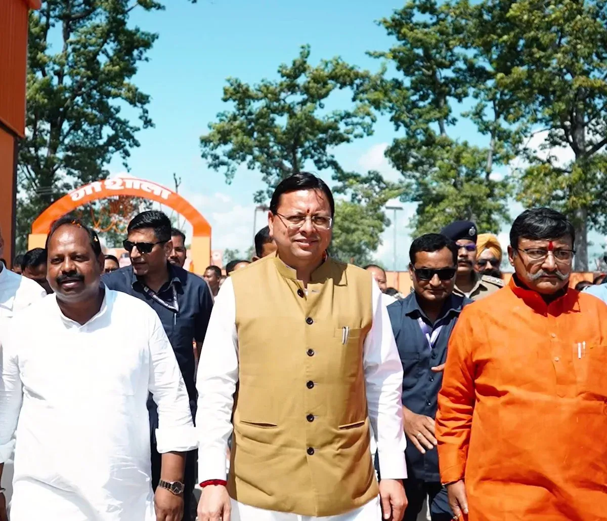 CM Dhami Opens Khatima Gaushala for Stray Cattle