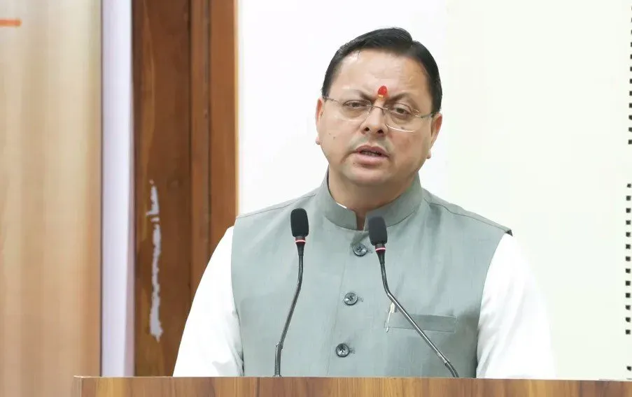 CM Dhami: Opposition treats minorities as political toolkit