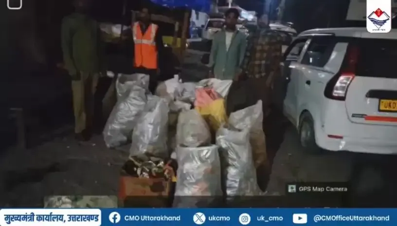 CM Dhami Orders Cleanliness Drive at Jyotirmath on Char Dham Route