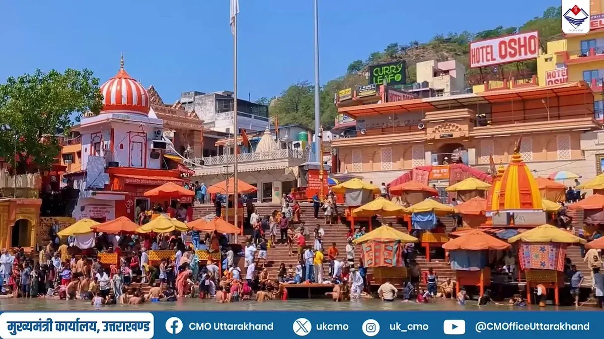 CM Dhami Orders Pedestrian-Friendly Track for Haridwar Pilgrims