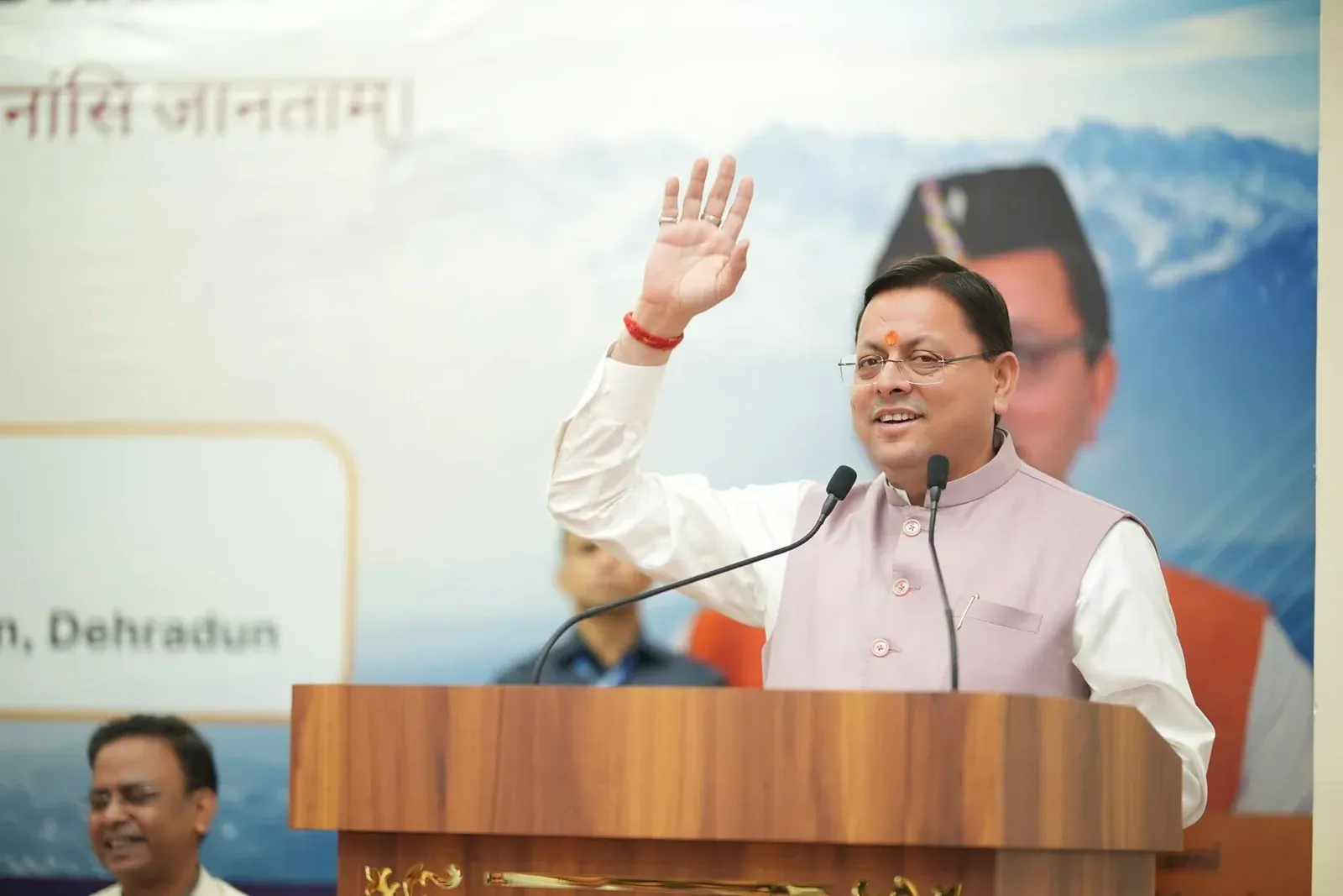 CM Dhami Pledges to Make Uttarakhand Top Investment Hub