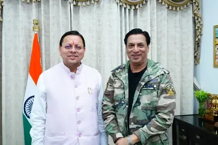 सीएम धामी से मधुर भंडारकर की मुलाकात, उत्तराखंड को देश का अग्रणी फिल्म शूटिंग हब बनाने का संकल्प 