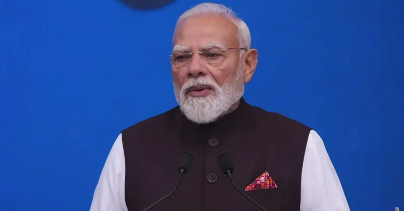 CM Dhami shares live feed of PM Modi, Macron at Bharat Innovates